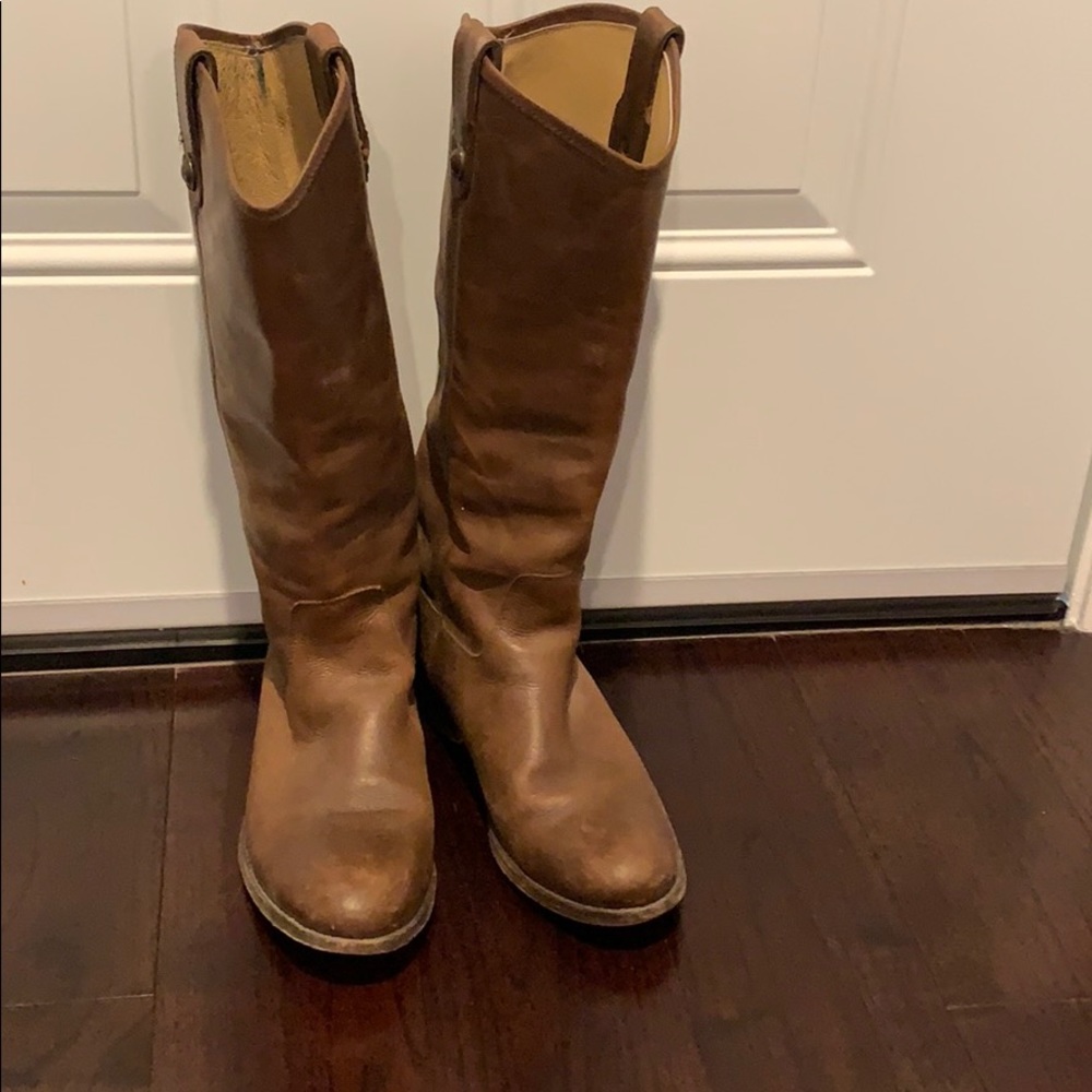 Frye brown riding boots sz 9.5